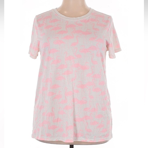 TORRID Women’s Plus Size 2 2X 18-20 Flamingo Classic Fit Crew Tee T Shirt Top - Picture 1 of 4